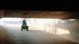 Carregadeira de rodas elétrica E10 (500 kg)