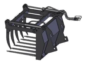 Garra para toras de madeira