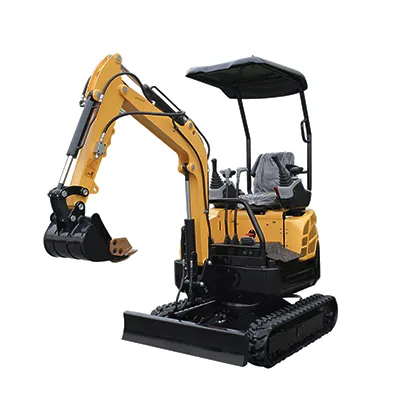 Escavadeira de esteiras